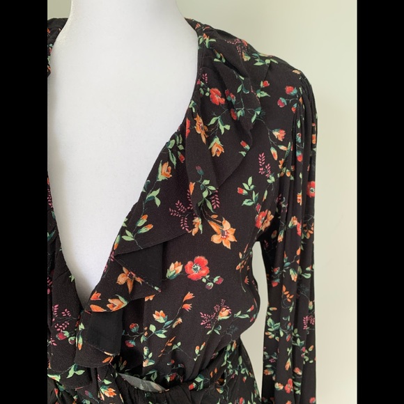 MAJE ROSALIO WRAP DRESS - Picture 8 of 8